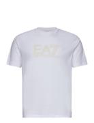 T-Shirt Tops T-Kortærmet Skjorte White EA7