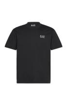 T-Shirt Tops T-Kortærmet Skjorte Black EA7