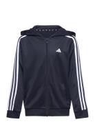 U Tr-Es 3S Fzhd Tops Sweatshirts & Hoodies Hoodies Navy Adidas Sportsw...