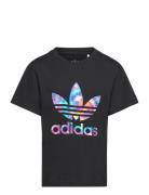 Trefoil Inf Tee Tops T-Kortærmet Skjorte Black Adidas Originals