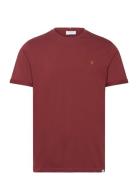 Nørregaard T-Shirt - Seasonal Tops T-Kortærmet Skjorte Burgundy Les De...