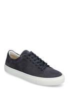 Moore Suede Low-top Sneakers Navy Sneaky Steve