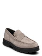 Phil Loafer - Ardesia Suede Loafers Flade Sko Grey Garment Project