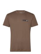 Sthlm Light T-Shirt Tops T-Kortærmet Skjorte Brown Björn Borg