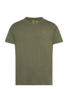 26/1 Jersey-Ssl-Tsh Designers T-Kortærmet Skjorte Khaki Green Polo Ral...