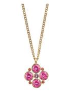 Maude Sg Fruit Accessories Jewellery Necklaces Chain Necklaces Pink Dy...