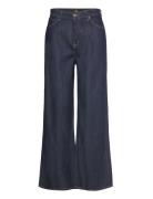 Stella A Line Bottoms Trousers Wide Leg Navy Lee Jeans