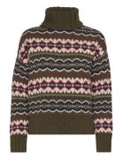 Barbour Helen Knit Tops Knitwear Turtleneck Multi/patterned Barbour