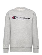 Crewneck Sweatshirt Tops Sweatshirts & Hoodies Sweatshirts Grey Champi...