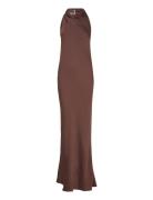 Lace Maxi Dress Maxikjole Festkjole Brown ROTATE Birger Christensen