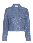 D6Licorice Denim Jacket Jakke Denimjakke Blue Dante6