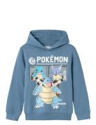 Nkmjalgot Pokemon Sweat Wh Unb Box Sky Tops Sweatshirts & Hoodies Hood...