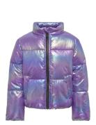 Kogceline Metallic Short Puffer Cs Otw Foret Jakke Purple Kids Only