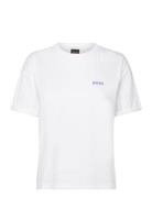 C_Evi_1 Tops T-shirts & Tops Short-sleeved White BOSS