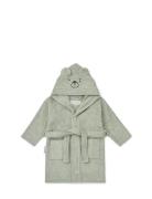 Lily Bear Bathrobe Morgenkåbe Badekåbe Green Liewood