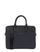 Th Business Leather Computer Bag Computertaske Taske Black Tommy Hilfi...