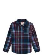 Levi's® Toddler Flannel Shirt Tops Shirts Long-sleeved Shirts Brown Le...