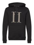 Encore Bouclé Hoodie Tops Sweatshirts & Hoodies Hoodies Black Les Deux