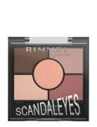 Scandal 5 Pan Palette 003 Rose Quartz Øjenskyggepalet Makeup Nude Rimm...