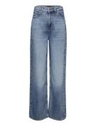 Stella A Line Bottoms Trousers Wide Leg Blue Lee Jeans