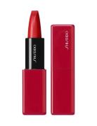 Technosatin Gel Lipstick Læbestift Makeup Red Shiseido