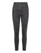 W Mt Aop Tights Sport Running-training Tights Grey Adidas Terrex