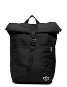 Premium Essentials Rolltop Backpack Rygsæk Taske Black Adidas Original...