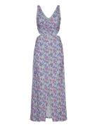 Flora Stephanie Dress Maxikjole Festkjole Purple Bzr