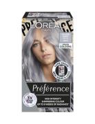 L'oréal Paris Préférence Vivid Colours 10.112 Silver Grey Beauty Women...