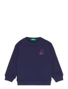 Sweater L/S Tops Sweatshirts & Hoodies Sweatshirts Navy United Colors ...