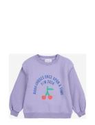 Bobo Circle Sweatshirt Tops Sweatshirts & Hoodies Sweatshirts Purple B...