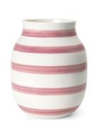 Omaggio Vase H20 Cm Rosa Home Decoration Vases Big Vases Pink Kähler