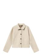 Nlflove Ls Short Jacket Skaljakke Outdoorjakke Cream LMTD