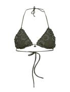 Kandia Top Swimwear Bikinis Bikini Tops Triangle Bikinitops Black Pano...