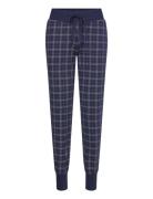 Mix & Match Trousers Jersey 02 X Pyjamasbukser Hyggebukser Blue Triump...