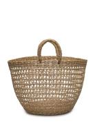 Kurv, Natur, Søgræs Home Storage Storage Baskets Brown Bloomingville