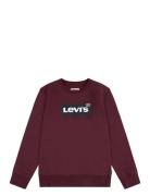 Fw-Crew Tops Sweatshirts & Hoodies Sweatshirts Brown Levi's