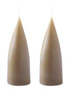 Hand Dipped C -Shaped Candles, 2 Pack Home Decoration Candles Block Ca...