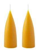 Hand Dipped C -Shaped Candles, 2 Pack Home Decoration Candles Block Ca...