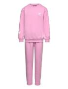 Hmlventi Tracksuit Sport Sweatsuits Pink Hummel