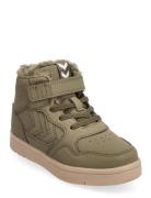 Camden Winter High Jr Sport Sneakers High-top Sneakers Green Hummel