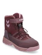 Snow Boot Tex Jr Sport Winter Boots Winter Boots W. Velcro Purple Humm...