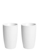 Termokrus Plissé Home Tableware Cups & Mugs Thermal Cups White Pillivu...