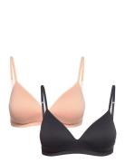 Bra Soft Seamless Petite 2 P Lingerie Bras & Tops Soft Bras Non Wired ...