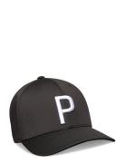 P Cap Sport Headwear Caps Black PUMA Golf