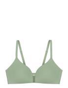 Flex Smart P Ex Lingerie Bras & Tops Soft Bras Non Wired Bras Green Tr...