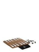 Backgammon Set Acacia Wood Home Decoration Puzzles & Games Games Brown...