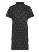 Monogram Dress Sport Short Dress Black Adidas Originals