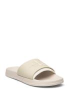 Slide Monogram Tpu Shoes Summer Shoes Sandals Pool Sliders Cream Calvi...