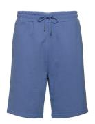 Hudson Script Sweat Short Bottoms Shorts Sweat Shorts Blue Penfield